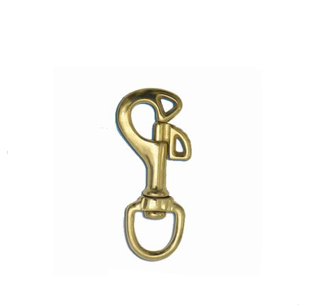 Solid Brass Swivel Snap Hooks