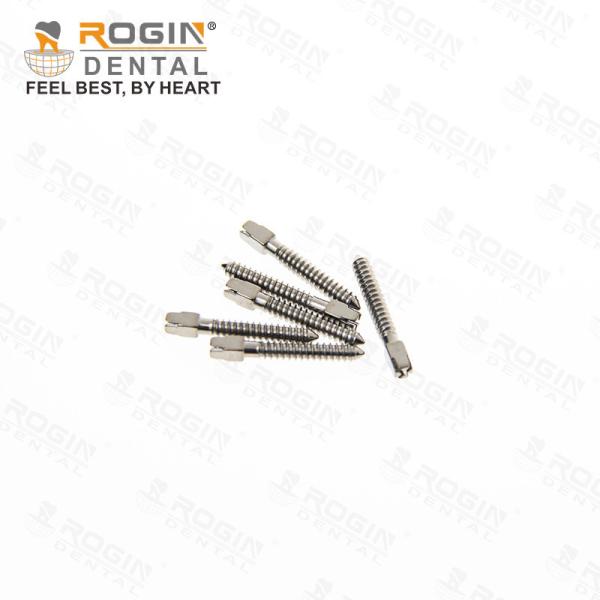 Silver Stainless Steel Post / Dental  Post For Strut / Dental Implant Pins