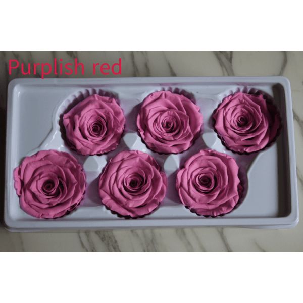 beautiful preserved rose flower A grade stabilized rose preserved long lasting eternal rose 4-5cm