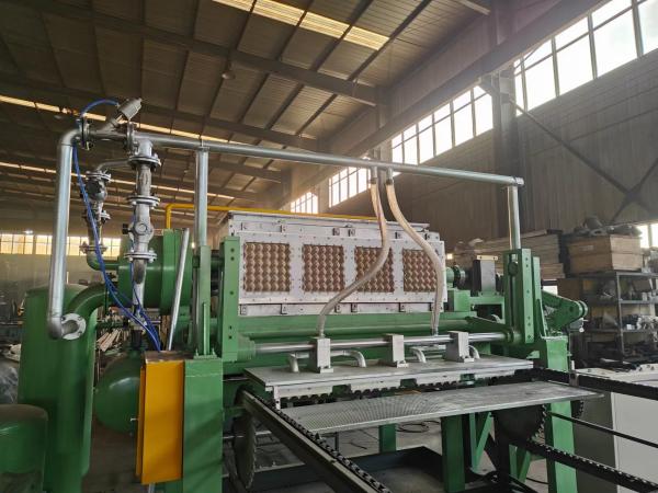 Máquina rotativa de bandeja de ovos Velocidade económica 6 s/ vezes Consumo de papel de resíduos 150 kg/h-450 kg/h