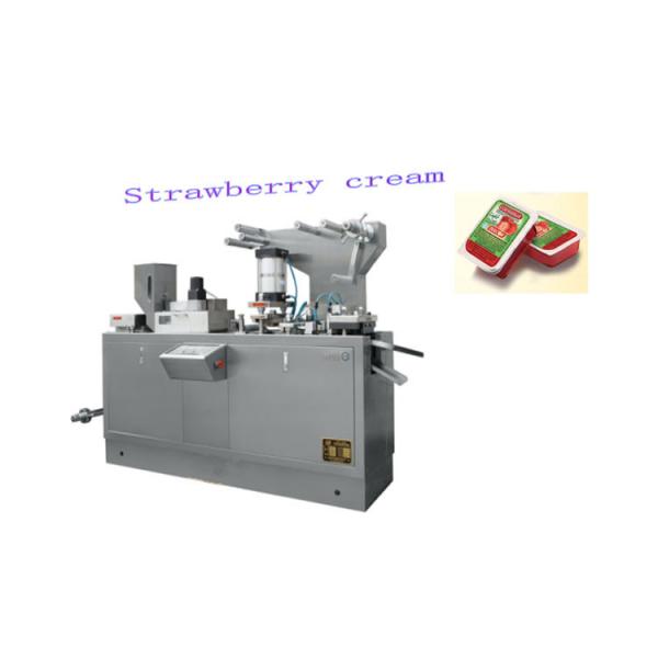 Mini Automatic Blister Packing Machine pequeno Honey Butter Jam Chocolate