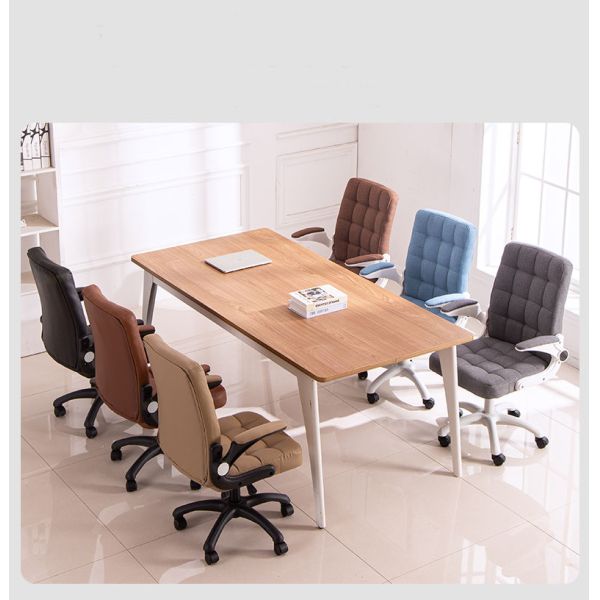 Sedentary People Home Study Pulley Swivel Anchor Chair With Stainless Steel Base