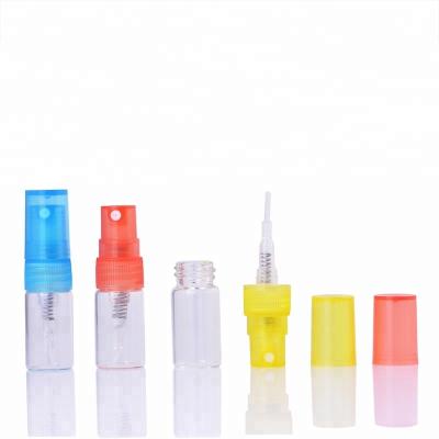 Transparent Glass Tube Bottles , Glass Perfume Spray Bottle 5ml 8ml 10ml15ml  20ml 30ml