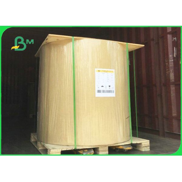 papier d'emballage brun Papier en bambou qui respecte l'environnement de Brown emballage de pulpe 70gsm 80gsm pour l'enveloppe