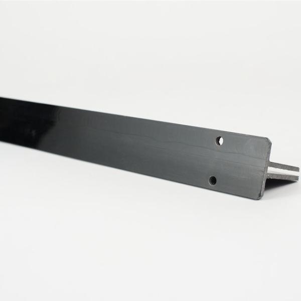 Corrosion Resistant TPE Profile Black Decorative Wall Rigid Pvc Profiles Plastic Customized