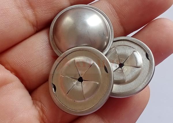 7/8 Lavadoras de cúpula de aço inoxidável usado para prender 14Gauge Pins de isolamento