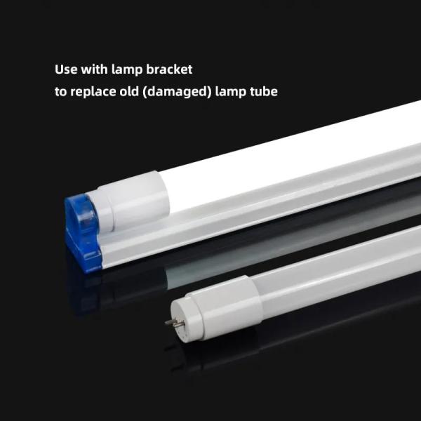 Tubes lumineux LED à économie d'énergie 9W 15W 18W 20W 22W, tubes industriels T8