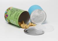 Cannes composites en papier kraft rond de 73 mm de diamètre pour les noix d'emballage alimentaire