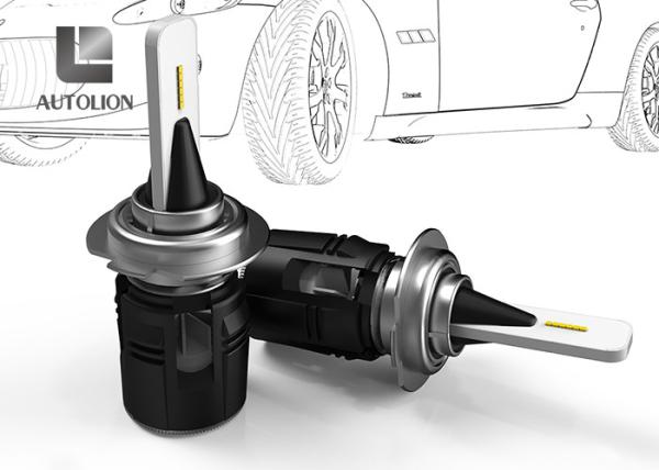 Mini Size  b6 High Low Beam 24w 3600 Lm Led Fog Lights For Cars / h7 Led Headlight