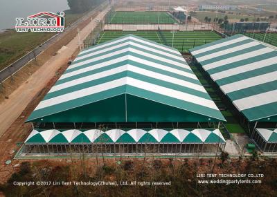 barracas impermeáveis e coloridas de 30M x de 55M do evento desportivo para Footaball e futebol