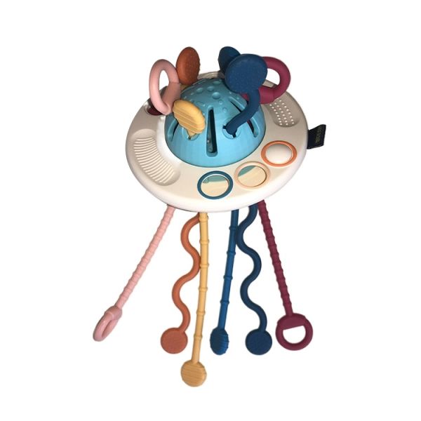 Juguetes sensoriales el echar los dientes del silicón libre educativo del juguete BPA de los niños del OEM