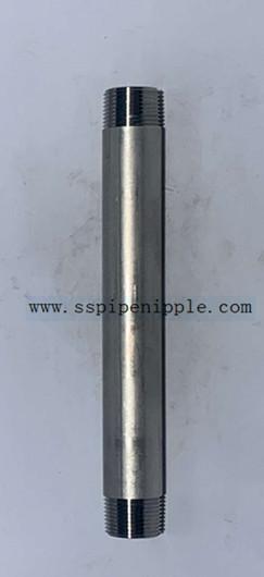 Niple Acero Inoxidable 304/316  CEDULA 40 ROSCA  1/2 X 12 NPT  ANSI/ASME B1.20.1.