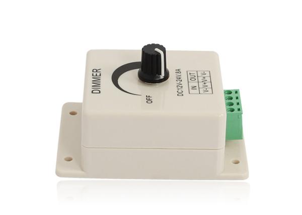 CE Plastic ABS White DC12v 8a LED Dimmer 256 Scale Level