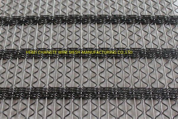 High Carbon Steel Crimped Woven Wire Mesh , Mining Screen Mesh