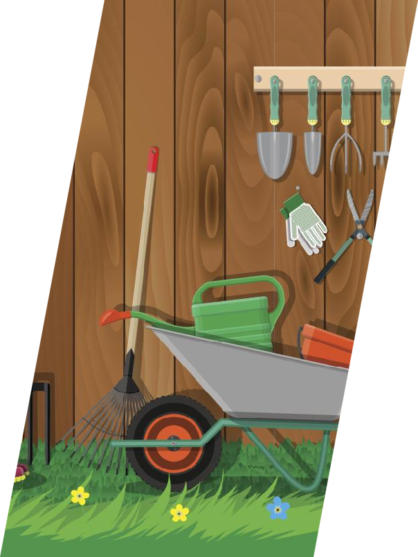 Outdoor WPC Wood Plastic Composite Garden Tool Shed House Storage Waterproof Customizable