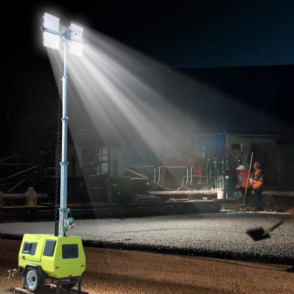 Towable Light Tower Mining Operations Generator Light Tower Diesel Light Tower  Price