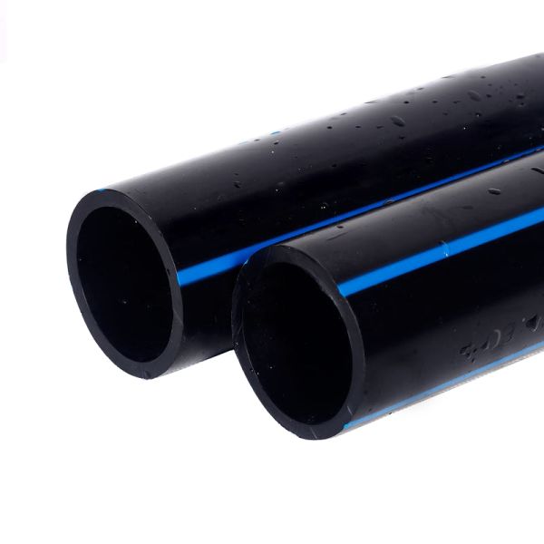 Black HDPE Water Supply Pipe Drinking Water Pipe PE Underground Irrigation Pipe