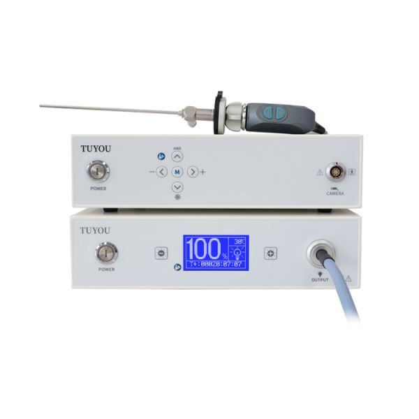 Fabricant abordable Facile à transporter appareil photo endoscopique médical CVBS sorties pour les examens ORL