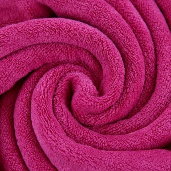 400gsm Lime Green Turquoise Microfiber Extra Large Jumbo Bath Towels For Spa