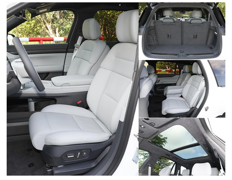 Быстрый скоростной NIO ES8 электрический внедорожник с большим 12,8 