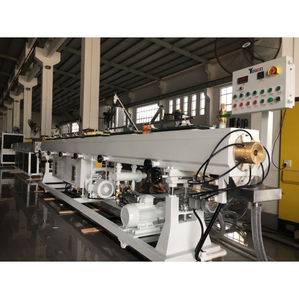 Drainage And Electric Conduit PVC Plastic Pipe Extrusion Machine , PVC Pipe Production Line