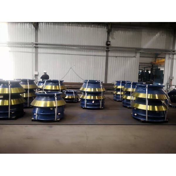 EN124 Standard Cone Crusher HP300 HP400 Wear Parts Casting Mantle and Bowl Liner