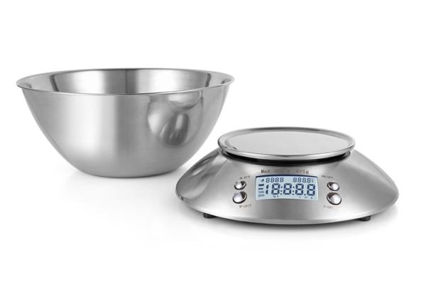 Outils de cuisine Balance de cuisine en acier inoxydable pour la mesure précise du poids et le contrôle des portions