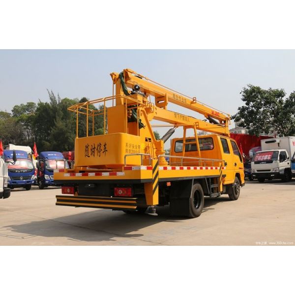 16M-30M Diesel Crane Truck with Manual Transmission Folding Arm Aerial Work Truck