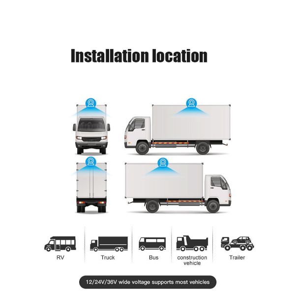 KING CROWN 10inch digital wireless rear view mirror video recorder