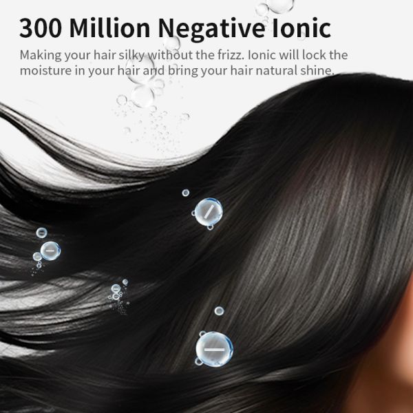 China Factory Direct Sale Smart Lightweight Negative Lon Intelligent Temperature Control Hair Dryer with Diffuser
