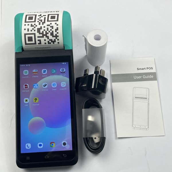 GPS Supported Mobile POS 70mm/S Portable POS Machine With Printer