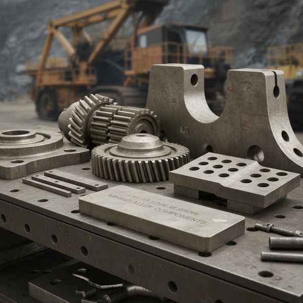 Customized 0.5-300mm Thickness Nickel Alloy Casting with High Corrosion Resistance for 1000 Centi-degree Applications