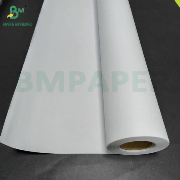 108gsm White Coated Bond Paper for Inkjet Printing 914mm x 30m Roll