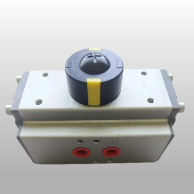 Aluminum Small Size Pneumatic Actuator Double Action Mini Valve Actuators