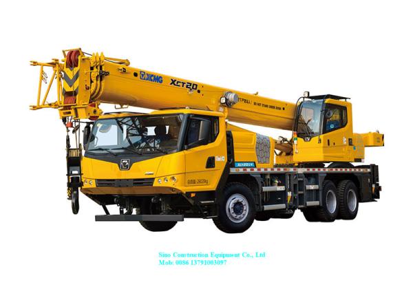 20t Telescopic Truck Crane U Shaped XCT20L4 Diesel Engine 192Kw Euro III