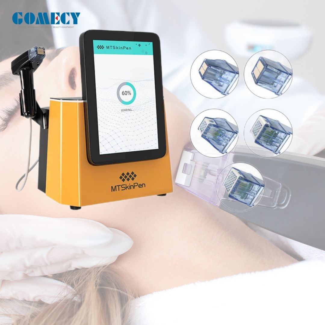 Золотая фракционная микроигла для красоты микроигла для подъема для очистки кожи