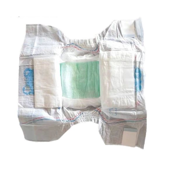 Elastic Waist Dry Surface Hydrophilic Non Woven Cotton Diaper