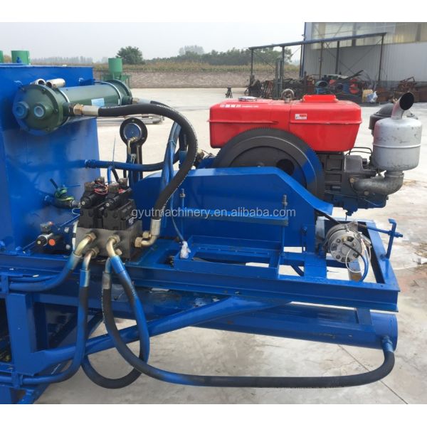 Max. Capacity 80-120pcs /h Alfalfa Hay Horizontal Hydraulic Press for Corn Silage Compress