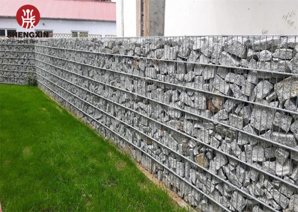 Hot Dipped Welded Mesh Gabion Baskets 10m Retaining Wall Mesh Cages