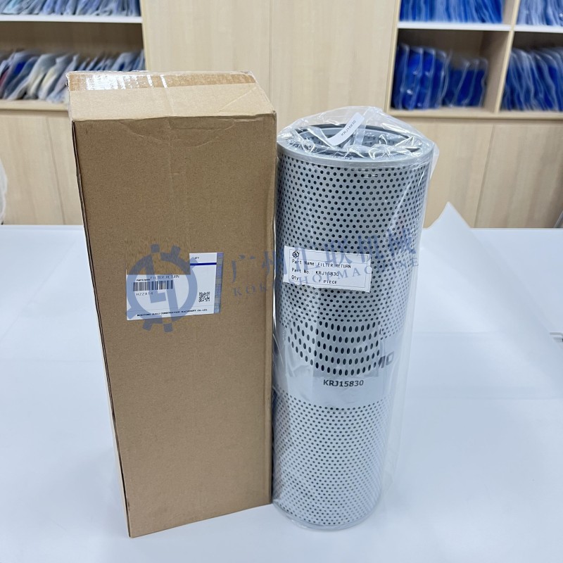 CX360 SH350-5 SH350 Engine Filter KRJ15830 P551210 K9005928 0944412 07063-51210 Excavator Hydraulic Filter for Excavator Engine Parts
