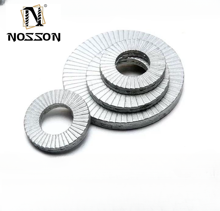 Self Locking Wedge Lock Washer for General Industry DIN25201 M3 M4 M5 M6 M8 M10 M12 Dacromet Plated Countersunk Style