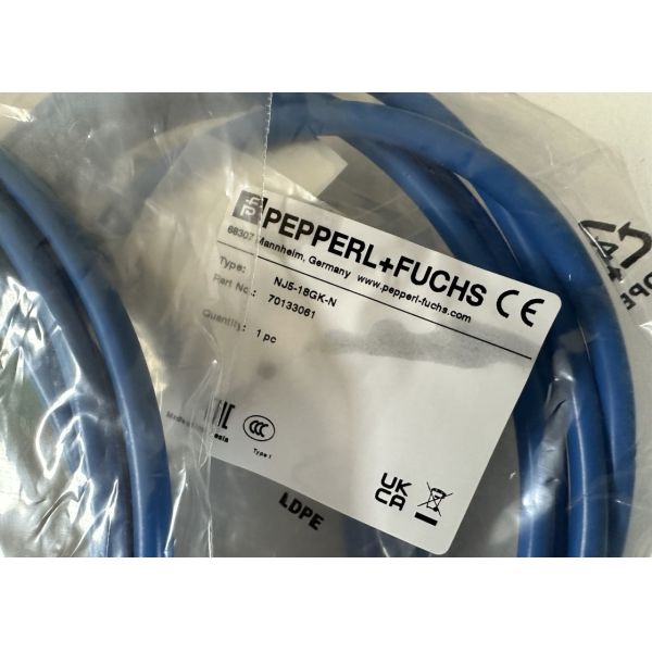 Pepperl Fuchs NJ5-18GK-N Inductive Sensor 5 mm Flush SIL 2