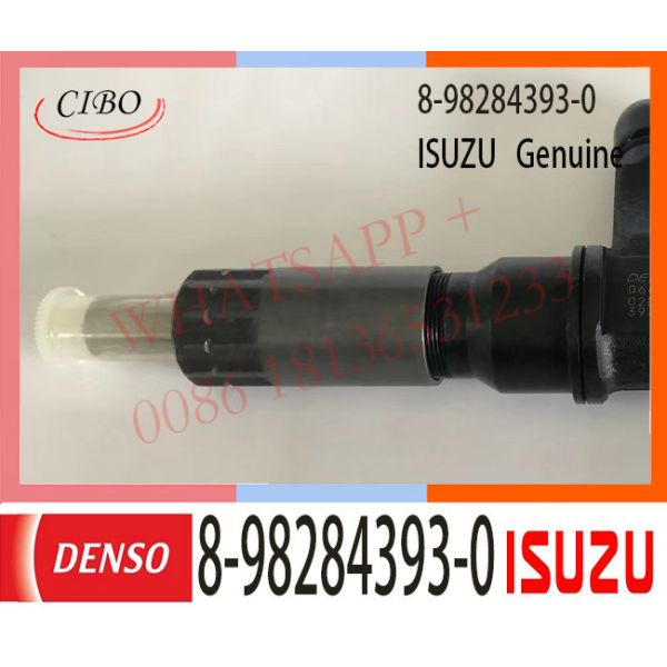 8-98284393-0 4HK1 ISUZU Diesel Engine Fuel Injector 095000-0660 095000-5000 095000-5012