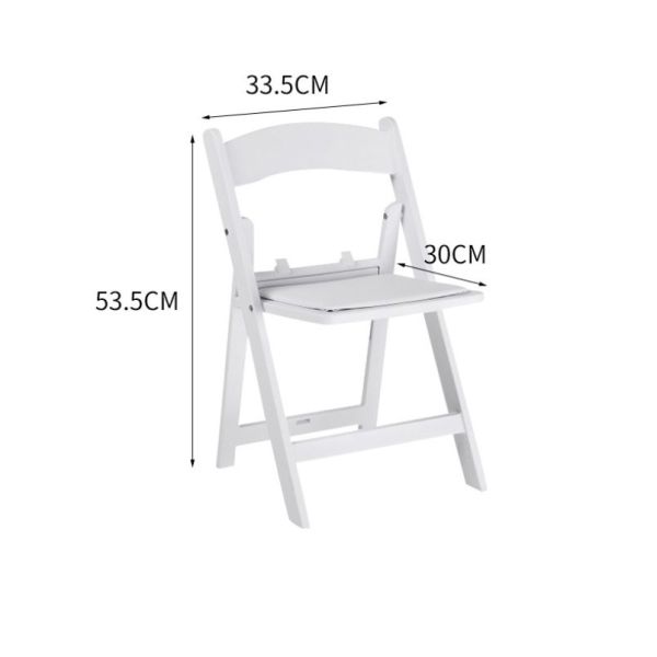 Outdoor Furniture Modern Hotel White Folding Party Kids Plastic Chair