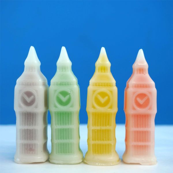 Customizable Flavors Chewable Wax Bottle Candy with 80g/piece for Novelty and Party Treats