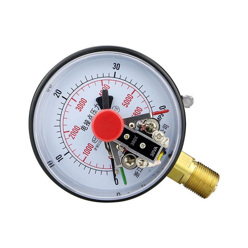 Customized OEM Support Electric Contact Manometer Pressure Gauges with 1.6% Accuracy