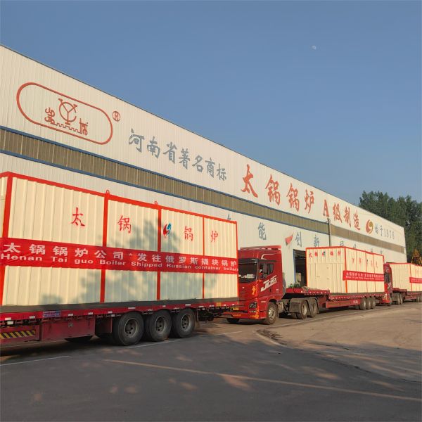 Industrial Hot Water Boiler Container Skid Mounted High Efficiency And Stable Work