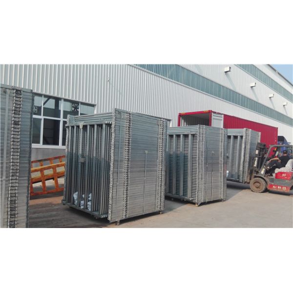 Anti Corrosion Steel Sheep Fence Panels / Goat Corral Panels 200-500g/M2 Zn Coat