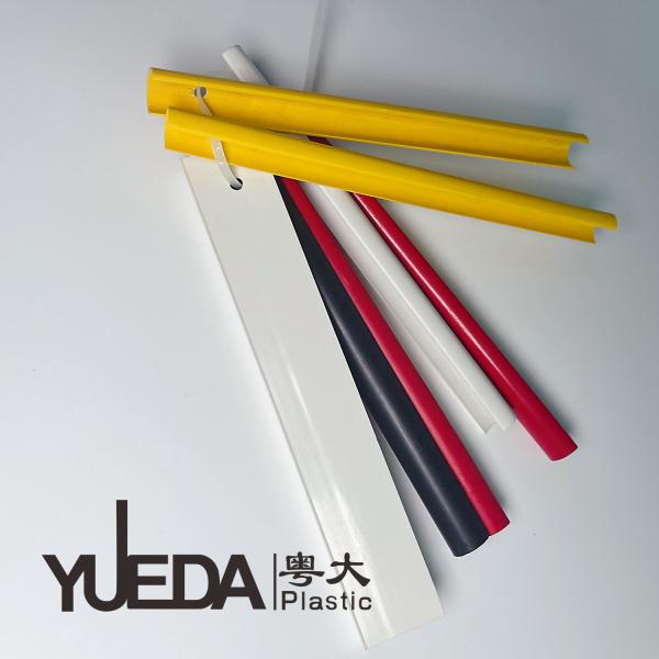 Customized Impact Resistant PVC Plastic Profiles For Cabinets Wardrobes