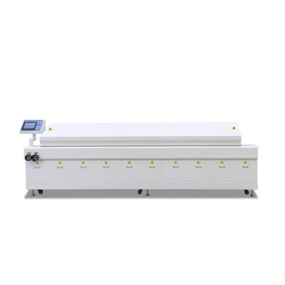 8 Zone SMT Reflow Soldering Machine with Touch Screen PLC Control